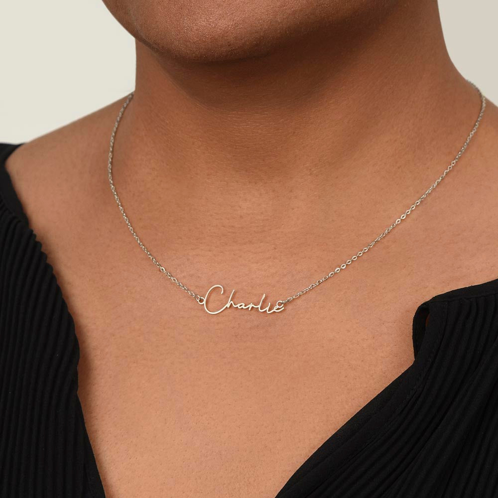 Custom Necklace for Your Favorite Loved One - Sister, Mother, Girlboss Gift