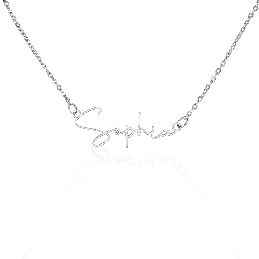 Custom Necklace for Your Favorite Loved One - Sister, Mother, Girlboss Gift