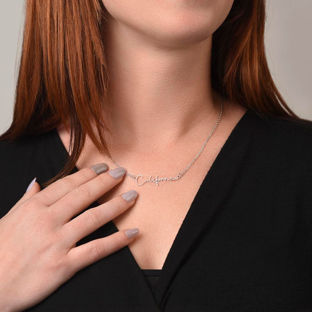 Custom Necklace for Your Favorite Loved One - Sister, Mother, Girlboss Gift