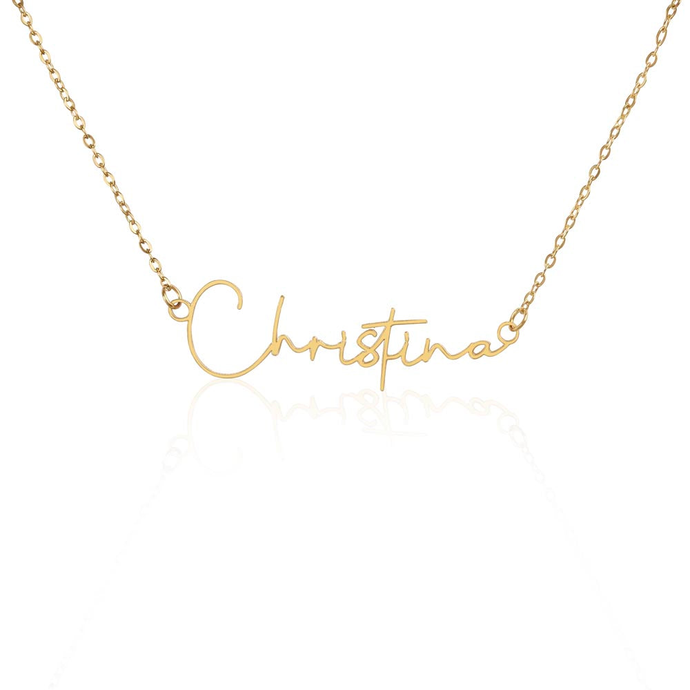 Custom Necklace for Your Favorite Loved One - Sister, Mother, Girlboss Gift