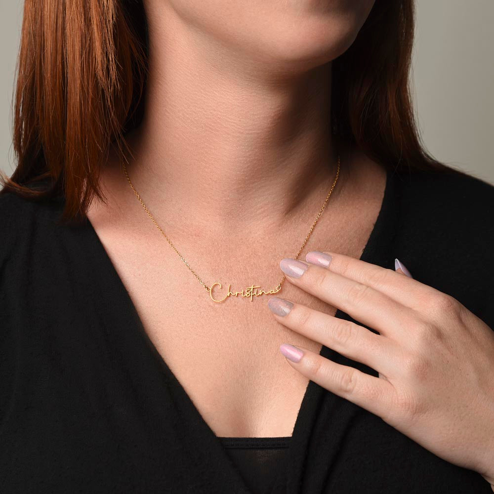 Custom Necklace for Your Favorite Loved One - Sister, Mother, Girlboss Gift