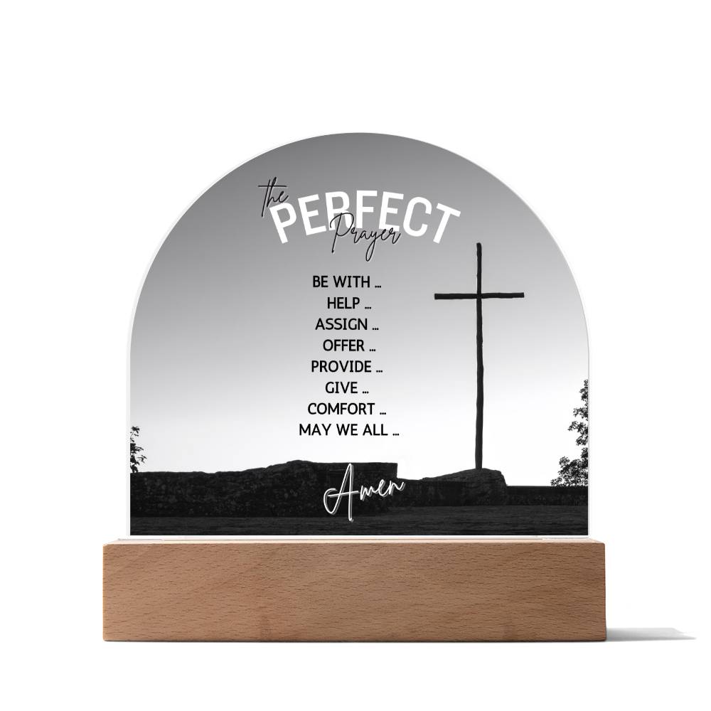 The Perfect Prayer Nightlight - Makes a Great Pastor and Praise Team Gift