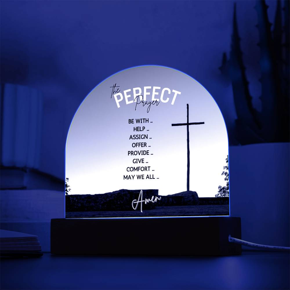 The Perfect Prayer Nightlight - Makes a Great Pastor and Praise Team Gift