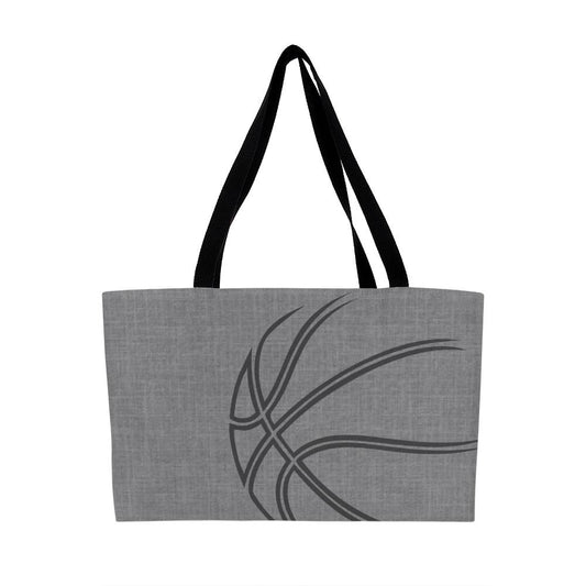 Basketball Tote - Large Grey