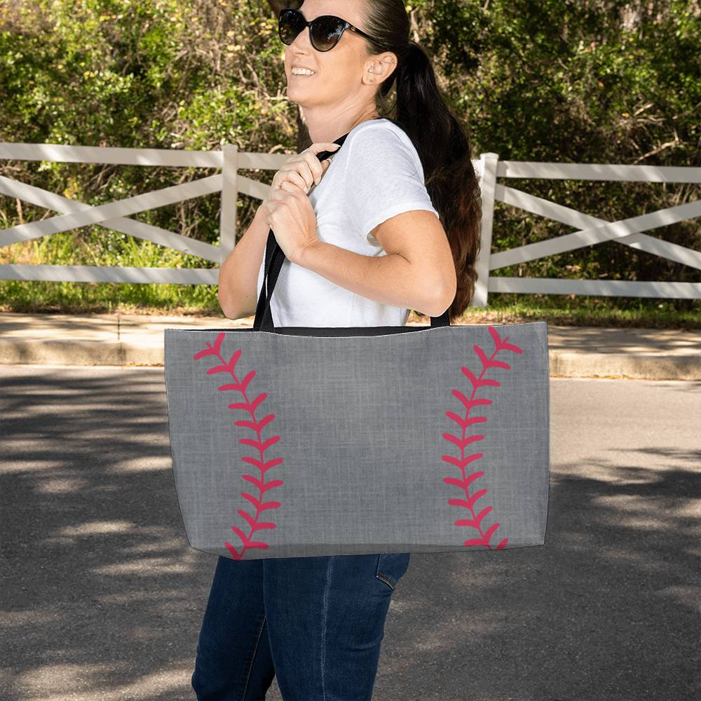 Baseball Tourney Tote - Extra Large in Grey