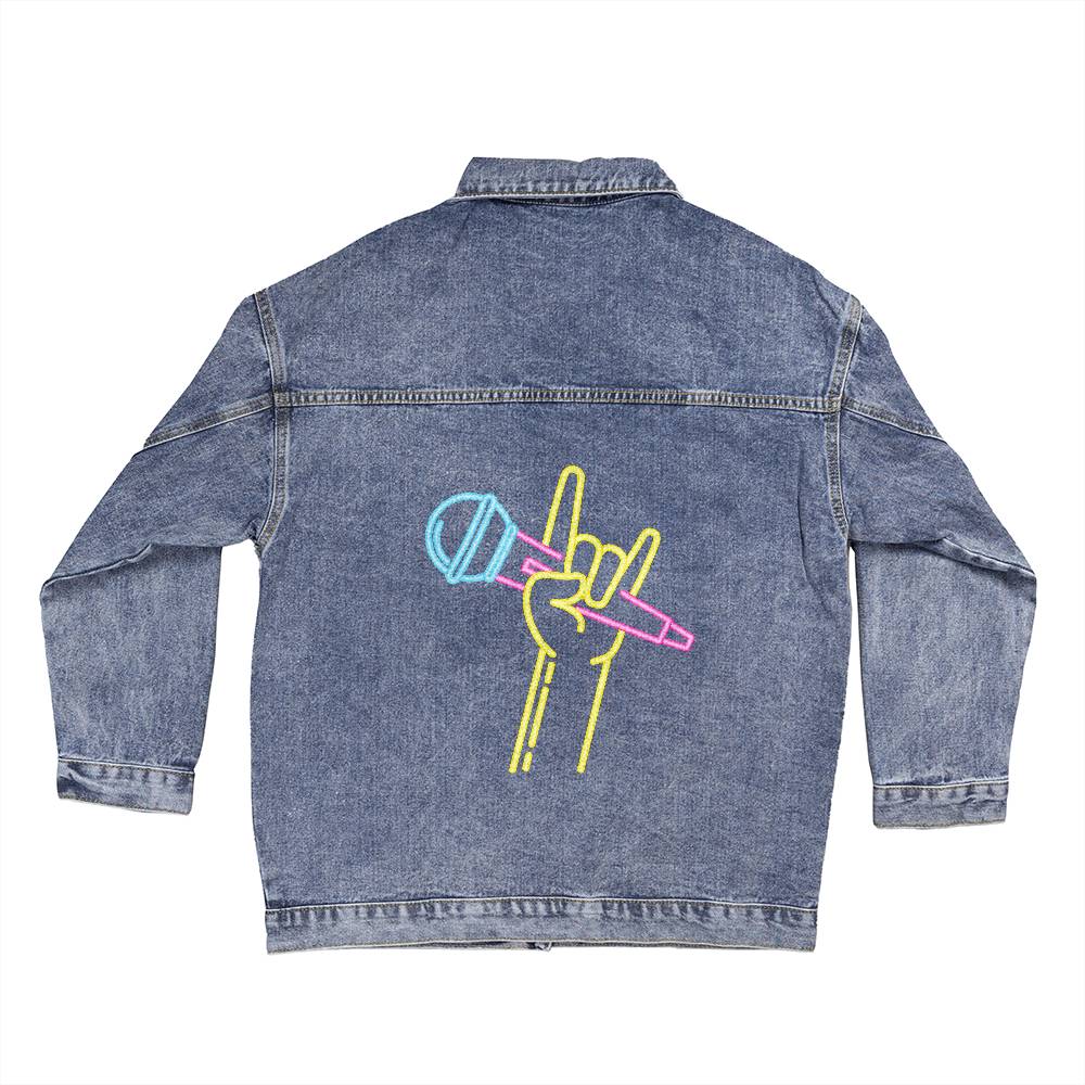 Rock & Roll Jean Jacket for Your Concert Going Experience