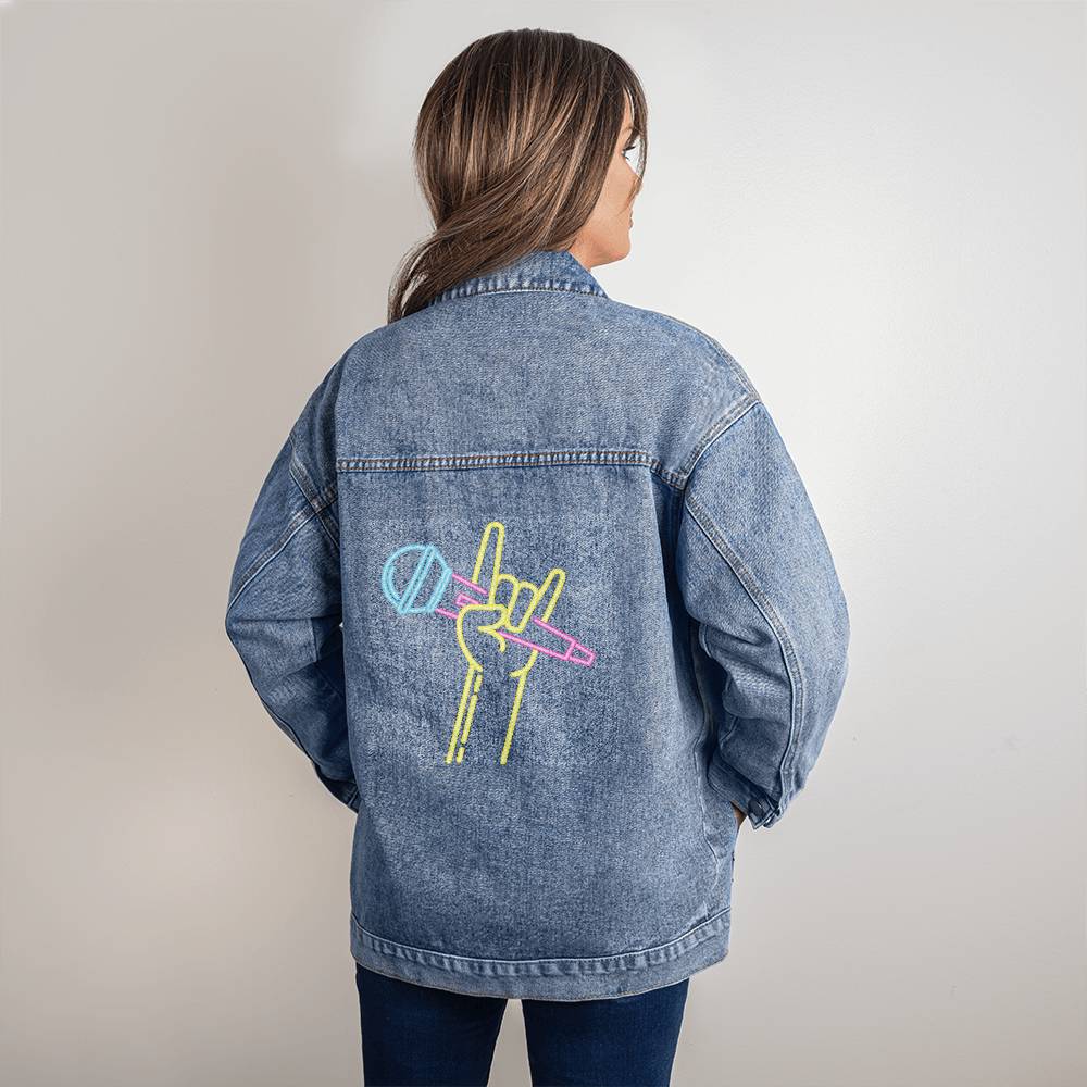 Rock & Roll Jean Jacket for Your Concert Going Experience